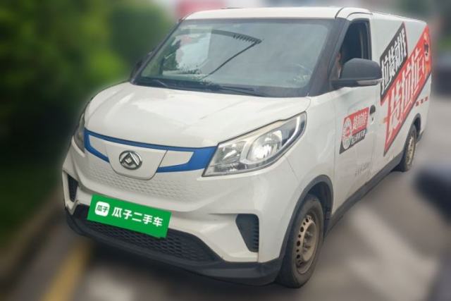 Used SAIC MAXUS EV30 2019 City Logistics Vehicle Fast Delivery Version Long Wheelbase Mengguli 35 kWh