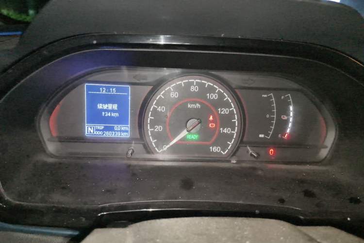 Used SAIC MAXUS EV30 2019 City Logistics Vehicle Fast Delivery Version Long Wheelbase Mengguli 35 kWh Instrument Cluster
