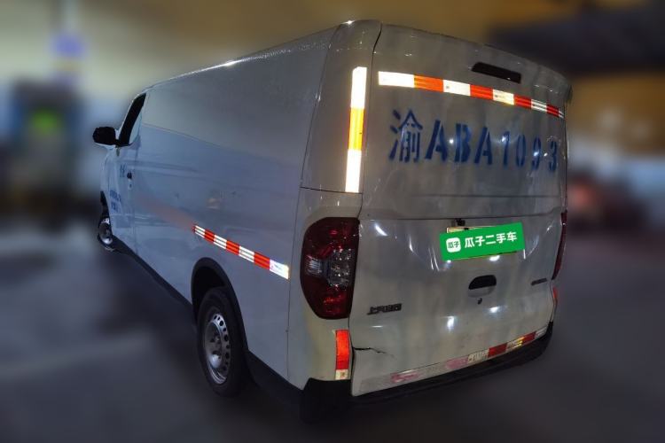 Used SAIC MAXUS EV30 2019 City Logistics Vehicle Fast Delivery Version Long Wheelbase Mengguli 35 kWh Rear Left 45 Deg
