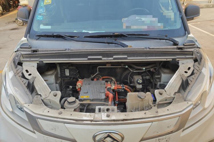 Used SAIC MAXUS EV30 2021 Pure Electric Smart Logistics Expert with Long Wheelbase—CATL Engine Bay