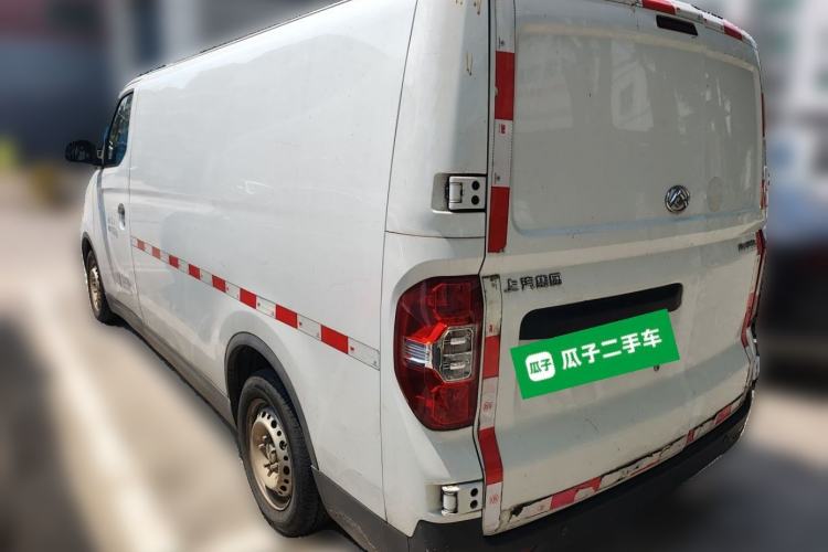 Used SAIC MAXUS EV30 2021 Pure Electric Smart Logistics Expert Short Wheelbase CATL Power System Rear Left 45 Deg