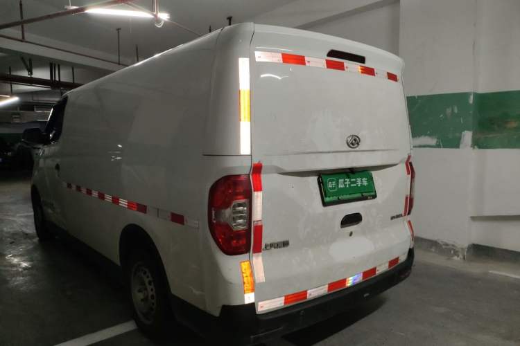 Used SAIC MAXUS EV30 2021 Pure Electric Smart Logistics Expert with Long Wheelbase—CATL Rear Left 45 Deg