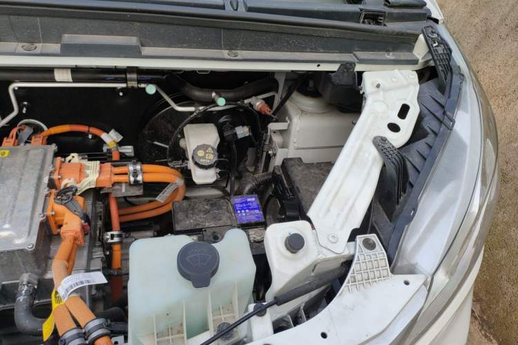 Used SAIC MAXUS EV30 2022 Pure-Electric Smart Logistics Expert with Long Wheelbase Guoxuan Engine Bay Left