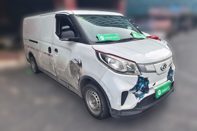 Used SAIC MAXUS EV30 2022 Pure Electric Smart Logistics Expert with Short Wheelbase Guoxuan Front Right 45 Deg