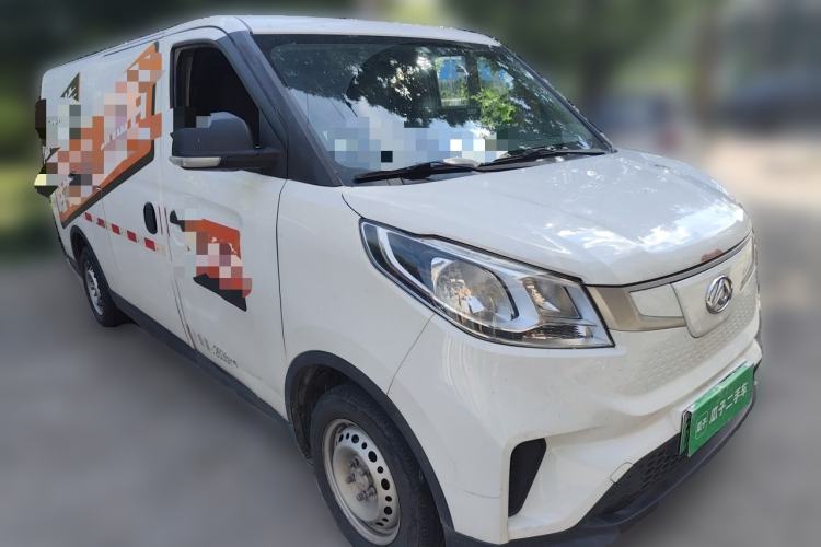 Used SAIC MAXUS EV30 2022 Pure-Electric Smart Logistics Expert with Long Wheelbase Guoxuan Front Right 45 Deg