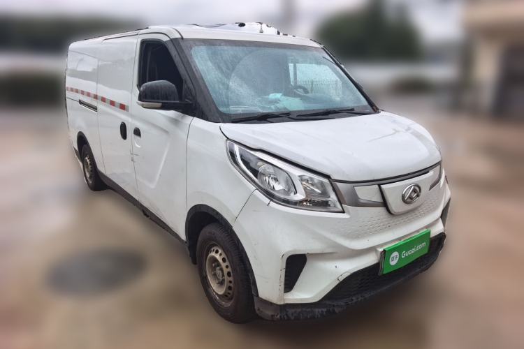 Used SAIC MAXUS EV30 2022 Pure-Electric Smart Logistics Expert with Long Wheelbase Guoxuan Front Right 45 Deg