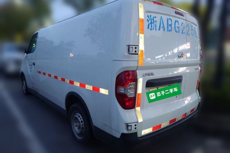 Used SAIC MAXUS EV30 2022 Pure-Electric Smart Logistics Expert with Long Wheelbase Guoxuan Rear Left 45 Deg