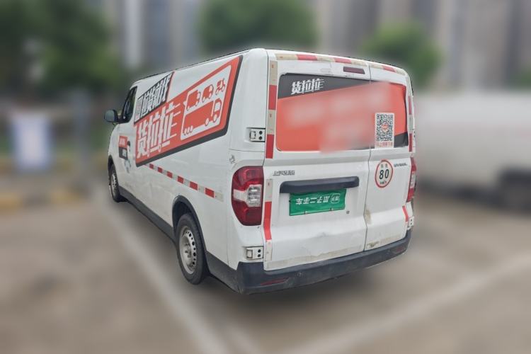 Used SAIC MAXUS EV30 2022 Pure-Electric Smart Logistics Expert with Long Wheelbase Guoxuan Rear Left 45 Deg