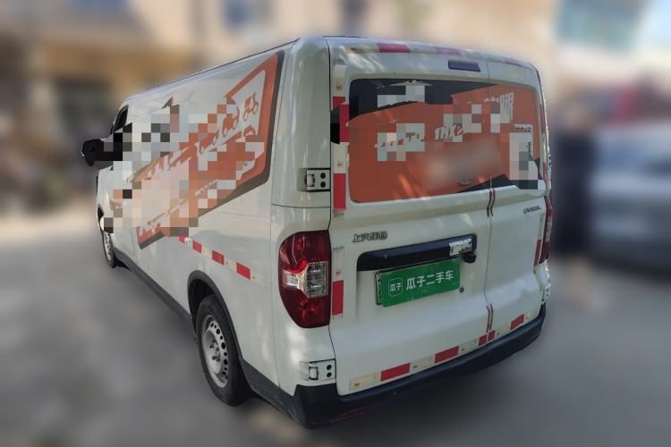 Used SAIC MAXUS EV30 2022 Pure-Electric Smart Logistics Expert with Long Wheelbase Guoxuan Rear Left 45 Deg