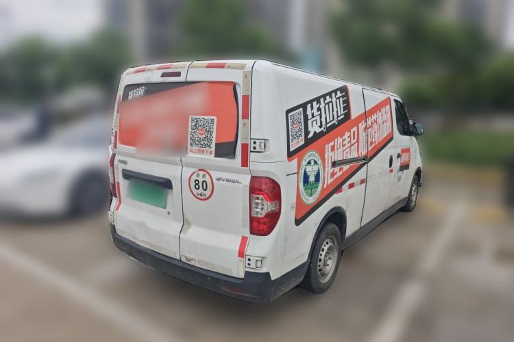 Used SAIC MAXUS EV30 2022 Pure-Electric Smart Logistics Expert with Long Wheelbase Guoxuan Rear Right 45 Deg