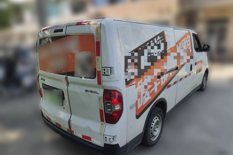 Used SAIC MAXUS EV30 2022 Pure-Electric Smart Logistics Expert with Long Wheelbase Guoxuan Rear Right 45 Deg