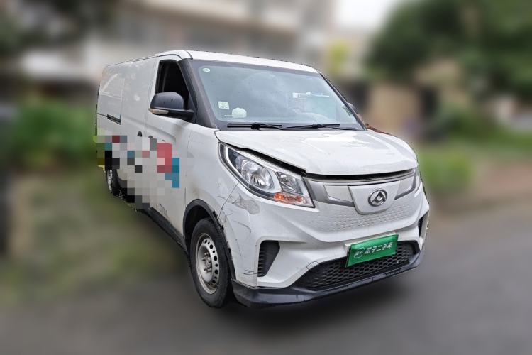 Used SAIC MAXUS EV30 2023 Pure-Electric Smart Logistics Expert with Long Wheelbase Guoxuan Front Right 45 Deg