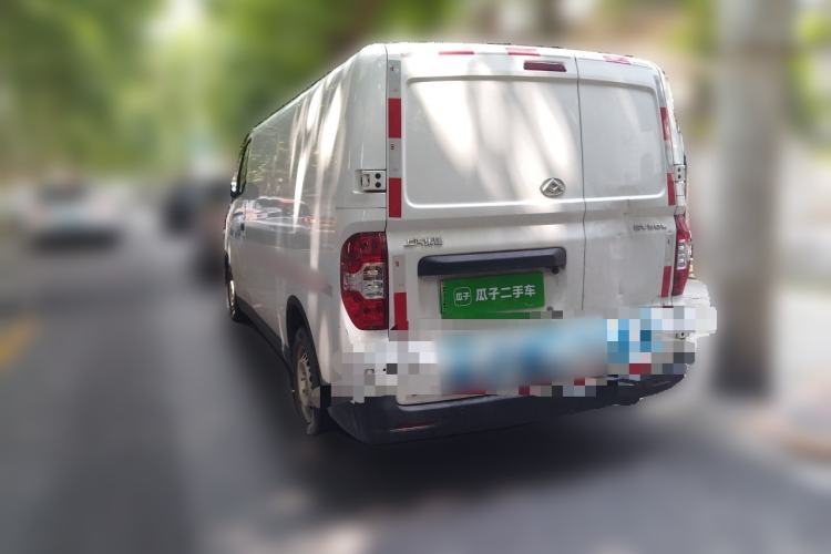 Used SAIC MAXUS EV30 2023 Pure-Electric Smart Logistics Expert with Long Wheelbase Guoxuan Rear Left 45 Deg