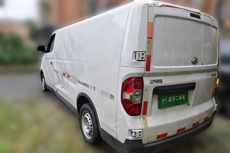 Used SAIC MAXUS EV30 2023 Pure-Electric Smart Logistics Expert with Long Wheelbase Guoxuan Rear Left 45 Deg