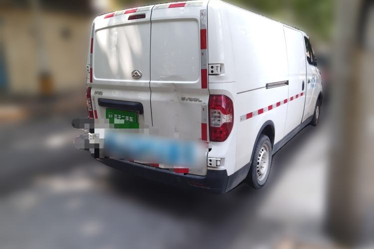 Used SAIC MAXUS EV30 2023 Pure-Electric Smart Logistics Expert with Long Wheelbase Guoxuan Rear Right 45 Deg