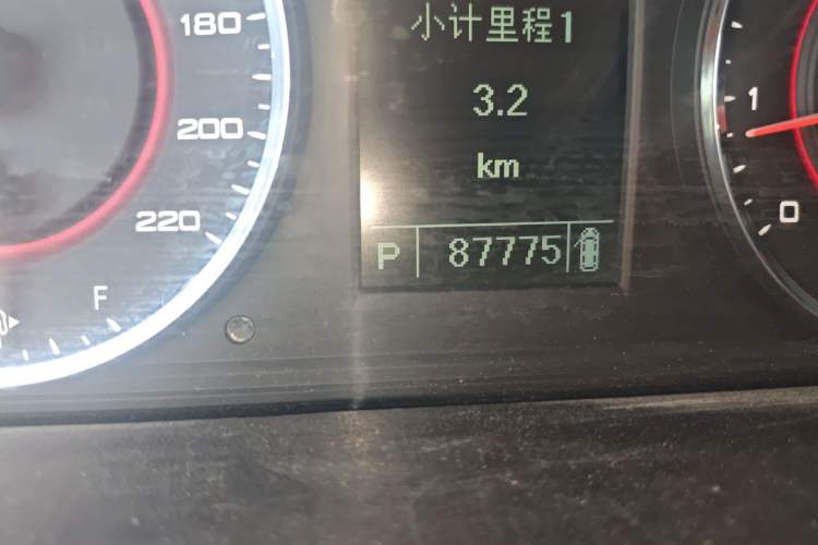 Used SAIC MAXUS G10  Odometer Close Up