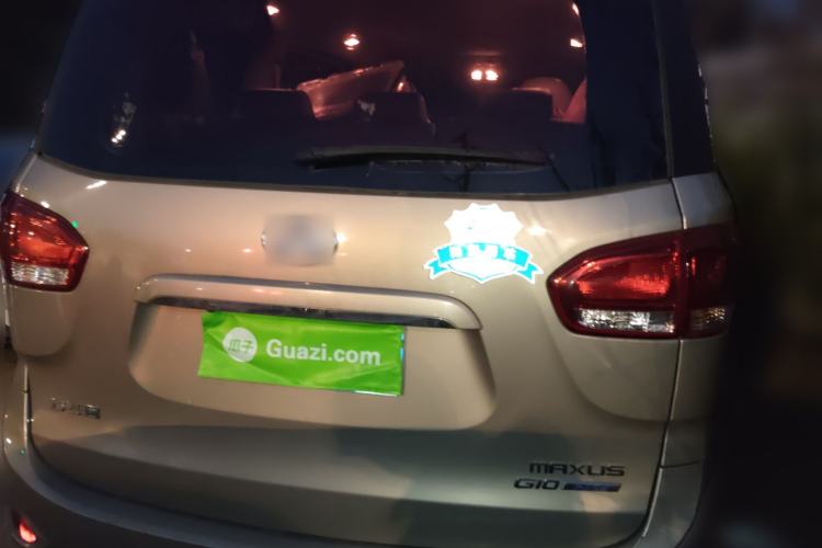 Used SAIC MAXUS G10 2016 2.0T Automatic Elite Edition Rear