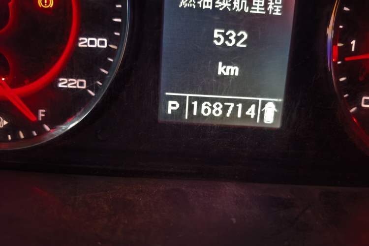 Used SAIC MAXUS G10 2016 2.0T Automatic Elite Edition Odometer Close Up