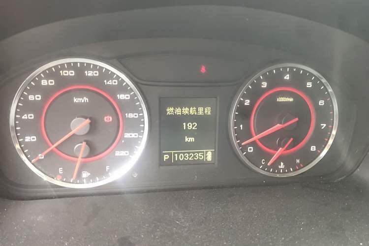 Used SAIC MAXUS G10 2016 2.0T Automatic Elite Edition Instrument Cluster