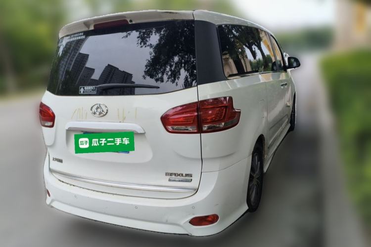 Used SAIC MAXUS G10 2016 2.0T Automatic Flagship Edition Rear Right 45 Deg