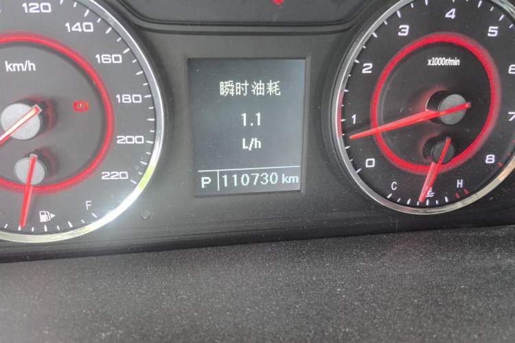 Used SAIC MAXUS G10 2018 PLUS 2.0T Automatic Luxury Edition Odometer Close Up