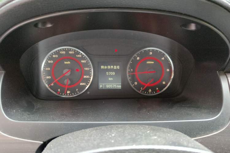Used SAIC MAXUS G10  Odometer Close Up