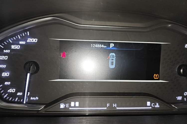 Used SAIC MAXUS G10 2022 2.0T Automatic Elite Edition Gasoline 7-Seater Instrument Cluster