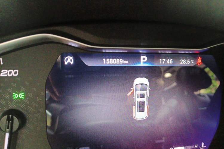 Used SAIC MAXUS G20  Odometer Close Up