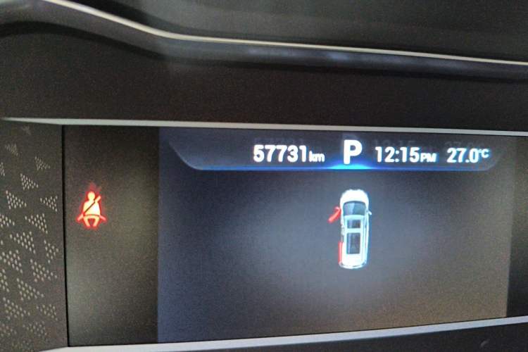 Used SAIC MAXUS G20 2020 2.0T Gasoline Automatic Luxury Edition Odometer Close Up