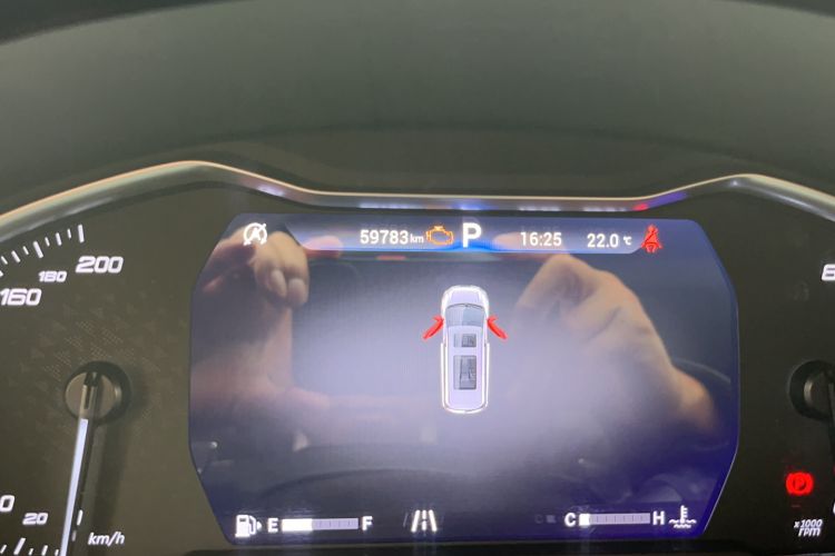 Used SAIC MAXUS G20 2020 2.0T Gasoline Automatic ZhiZun Edition Odometer Close Up