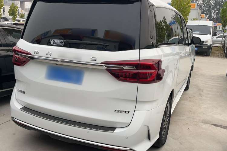 Used SAIC MAXUS G20 2020 2.0T Gasoline Automatic ZhiZun Edition Rear Right 45 Deg