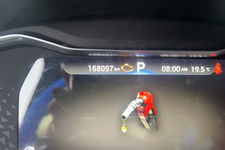 Used SAIC MAXUS G20 2021 PLUS 2.0T Diesel Automatic Luxury Edition Odometer Close Up