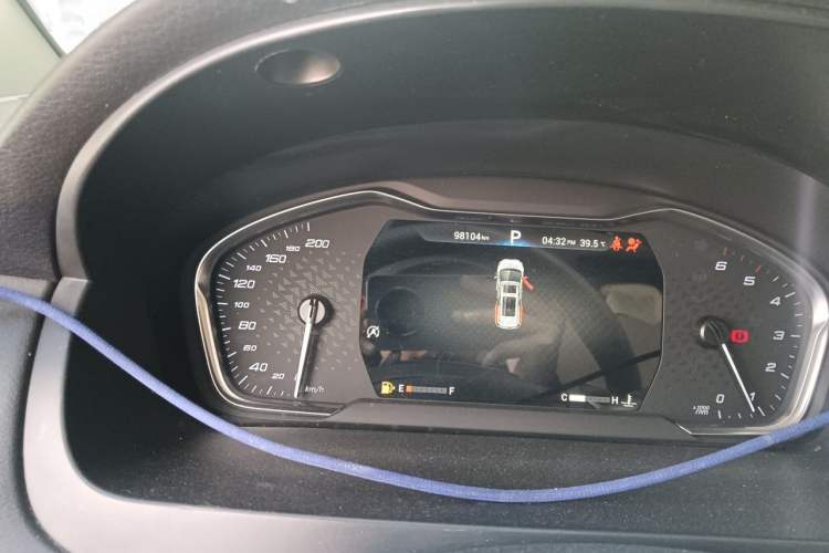 Used SAIC MAXUS G20 2021 PLUS 2.0T Diesel Automatic Luxury Edition Odometer Close Up