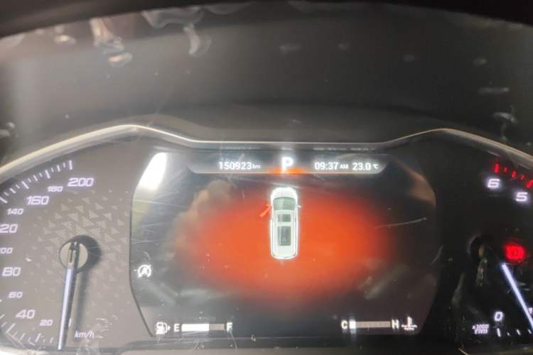 Used SAIC MAXUS G20 2021 PLUS 2.0T Diesel Automatic Executive Edition Odometer Close Up