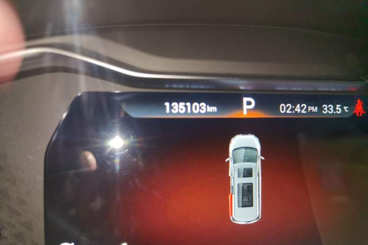 Used SAIC MAXUS G20 2021 Facelifted PLUS 2.0T Diesel Automatic Luxury Edition Odometer Close Up