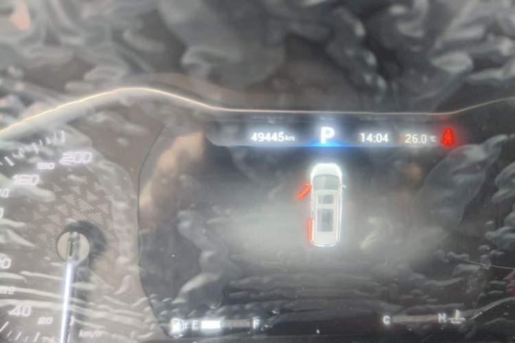 Used SAIC MAXUS G20 2023 Facelifted PLUS 2.0T Gasoline Automatic Luxury Edition Odometer Close Up