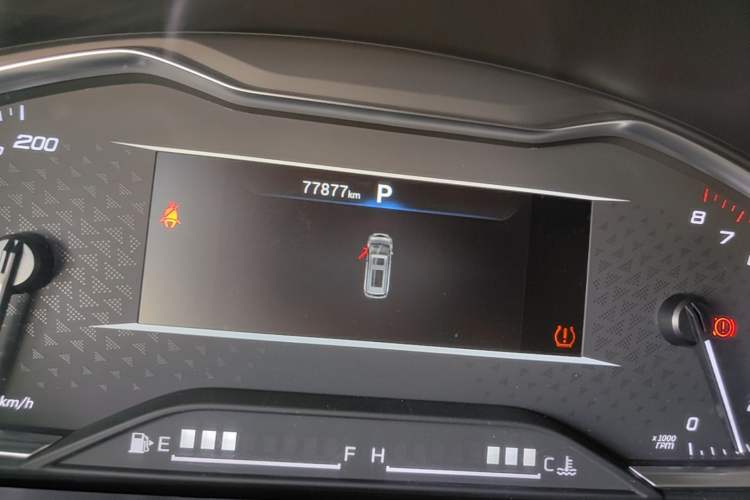 Used SAIC MAXUS G20 2023 Facelifted ES 2.0T Gasoline Automatic Value Edition Odometer Close Up