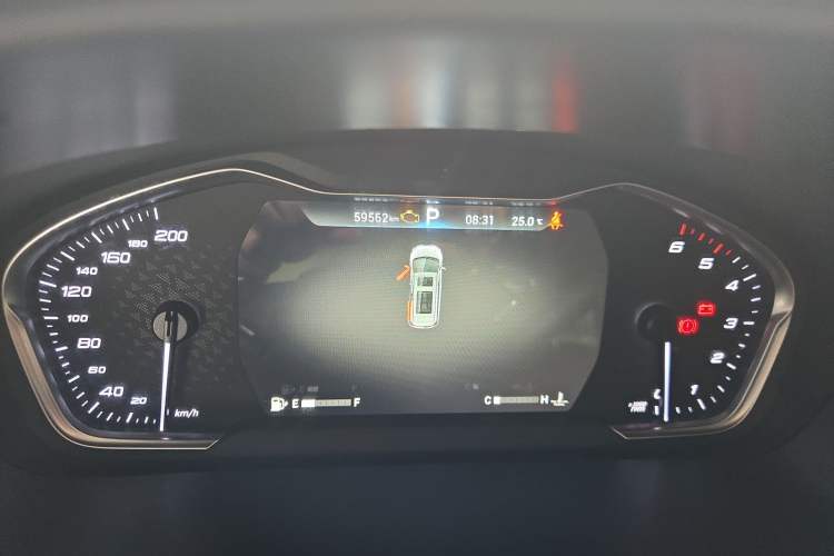 Used SAIC MAXUS G20 2023 PLUS 2.0T Diesel Automatic Luxury Edition Odometer Close Up