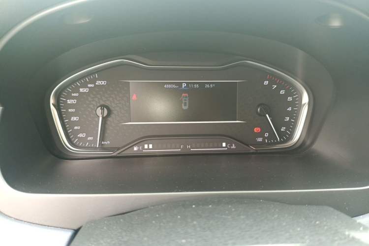 Used SAIC MAXUS G20 RV 2021 2.0T Traveler Self-Propelled Class B RV – Time Edition Instrument Cluster