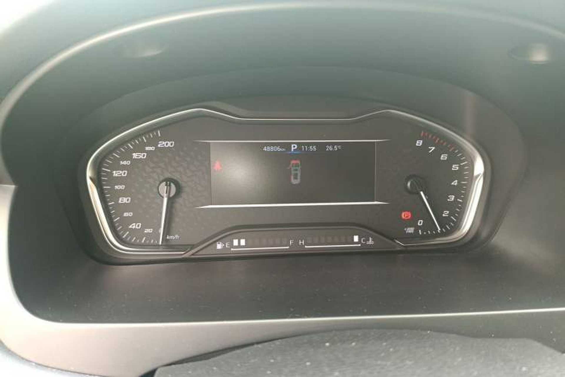 Used SAIC MAXUS G20 RV 2021 2.0T Traveler Self-Propelled Class B RV – Time Edition Odometer Close Up