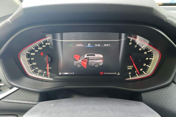 Used SAIC MAXUS G50 2019 1.5T First Edition Automatic Luxury Version 6 Seats Instrument Cluster
