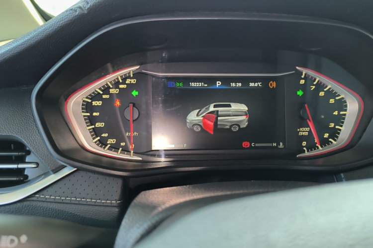 Used SAIC MAXUS G50 2019 1.5T First Edition Automatic Luxury Version 6 Seats Instrument Cluster