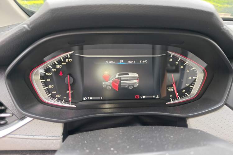 Used SAIC MAXUS G50 2019 1.5T Automatic Luxury Edition China VI Standard Odometer Close Up