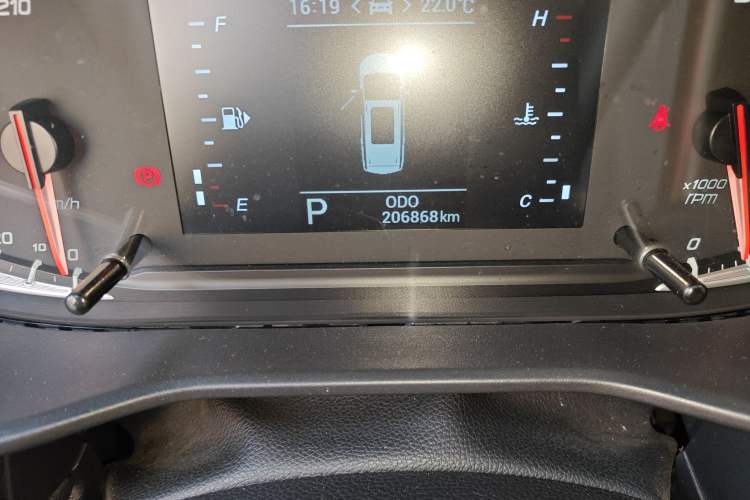 Used SAIC MAXUS G50 2019 1.5T Automatic Elite Edition China V Standard Odometer Close Up