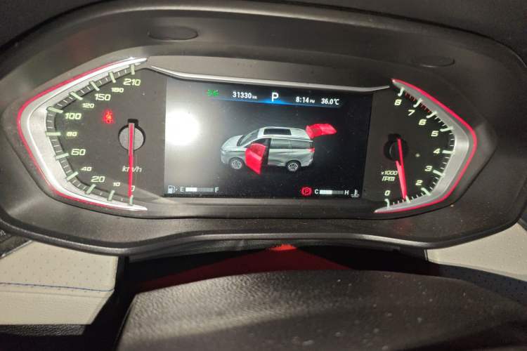 Used SAIC MAXUS G50 2019 1.5T First Edition Automatic Luxury Version 7 Seats Instrument Cluster