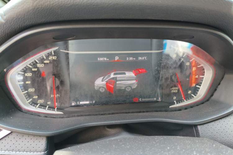 Used SAIC MAXUS G50 2019 1.5T First Edition Automatic Luxury Version 6 Seats Instrument Cluster