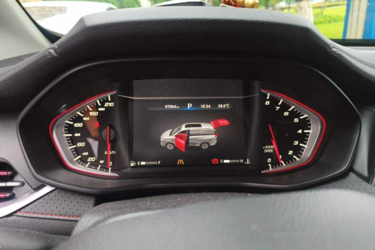 Used SAIC MAXUS G50 2019 1.5T First Edition Automatic Luxury Version 6 Seats Instrument Cluster