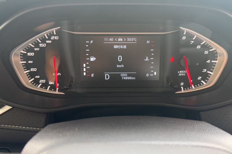 Used SAIC MAXUS G50 2019 1.5T Automatic Elite Edition China VI Standard Odometer Close Up