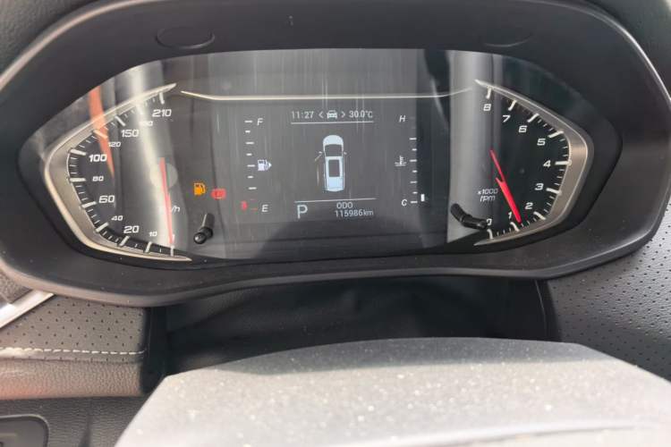 Used SAIC MAXUS G50 2019 1.5T Automatic Elite Edition China VI Standard Odometer Close Up