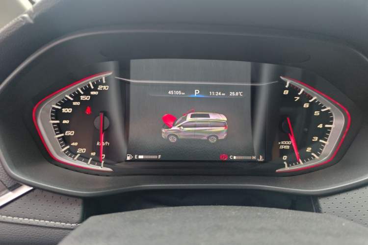 Used SAIC MAXUS G50 2019 1.5T First Edition Automatic Luxury Version 6 Seats Instrument Cluster